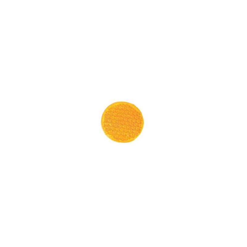 CATADIÓPTRICO AMARILLO ADHESIVO REDONDO 55MM