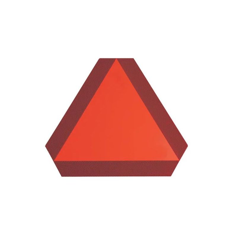 PLACA VEHICULO LENTO TRIANGULAR