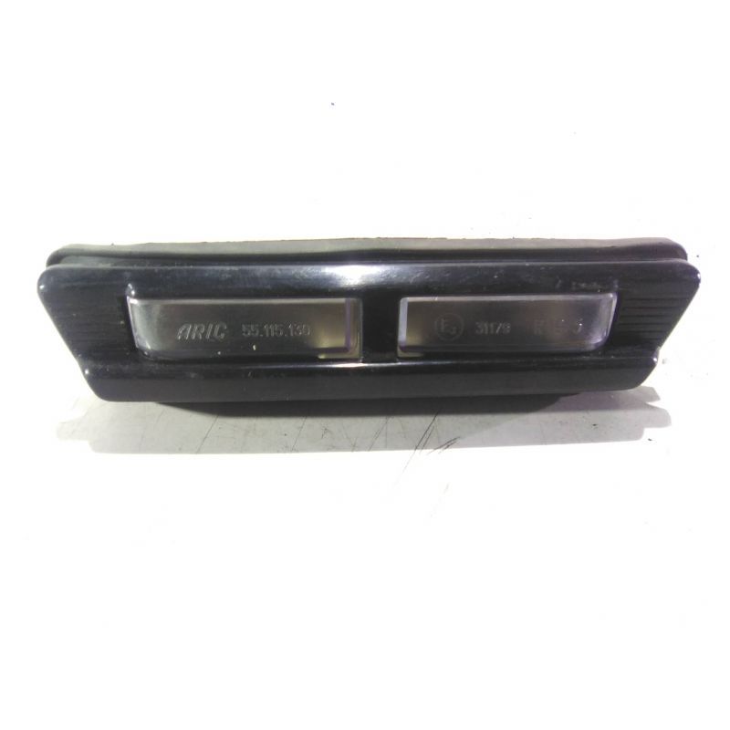 PILOTO MATRICULA COMPLETO FIAT 124 NEGRO