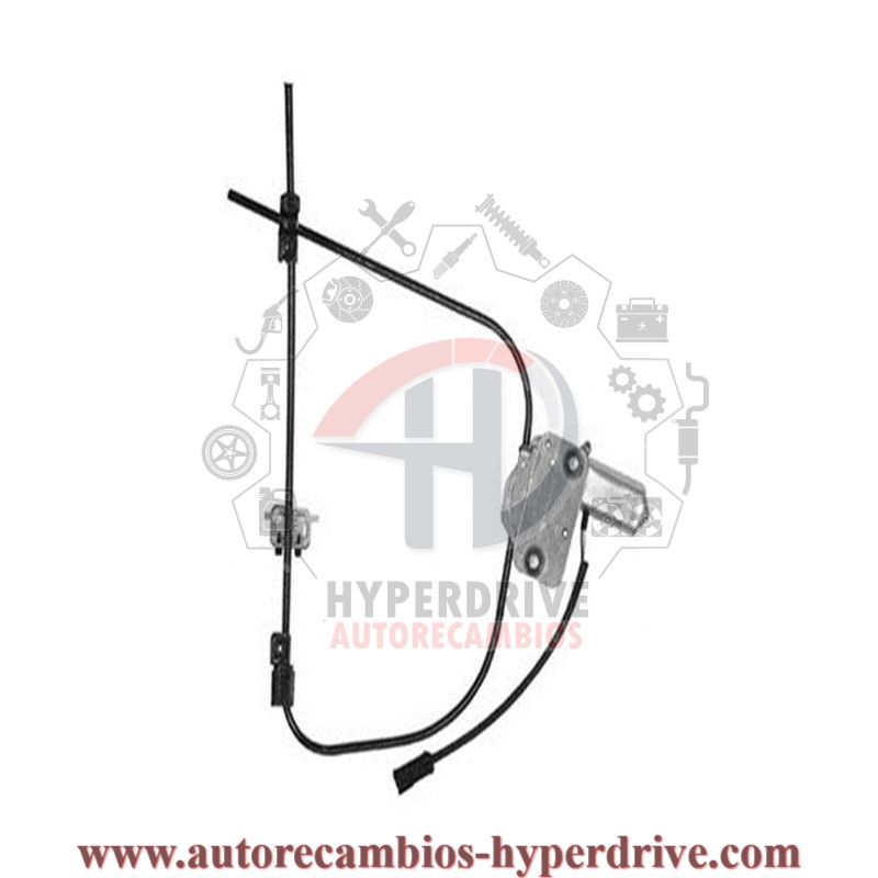 ELEVALUNAS TRASERO DERECHO RENAULT 19 (AC152, 350103152000)