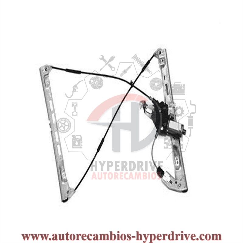 ELEVALUNAS TRASERO DERECHO PEUGEOT 206 (AC124, 350103124000)