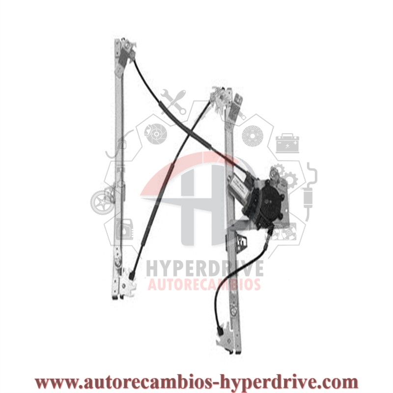 ELEVALUNAS TRASERO DERECHO CITROEN XSARA (AC106, 350103106000)