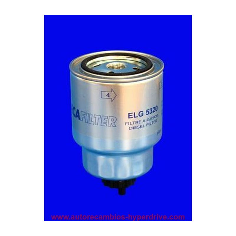 FILTRO COMBUSTIBLE MECAFILTER AUDI/MERCEDES-BENZ/NISSAN (ELG5320)
