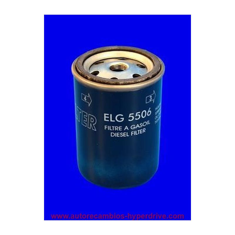 FILTRO COMBUSTIBLE MECAFILTER BMW/CITROEN (ELG5506)