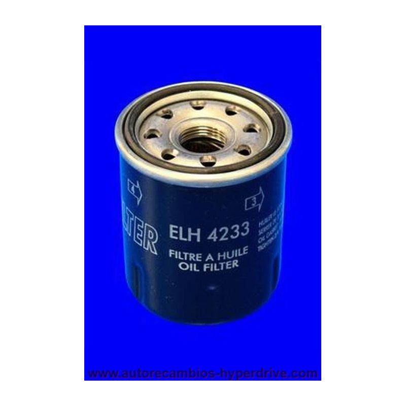 FILTRO ACEITE MECAFILTER FORD-USA/INFINITY/MITSHUBISHI/NISSAN (ELH4233)