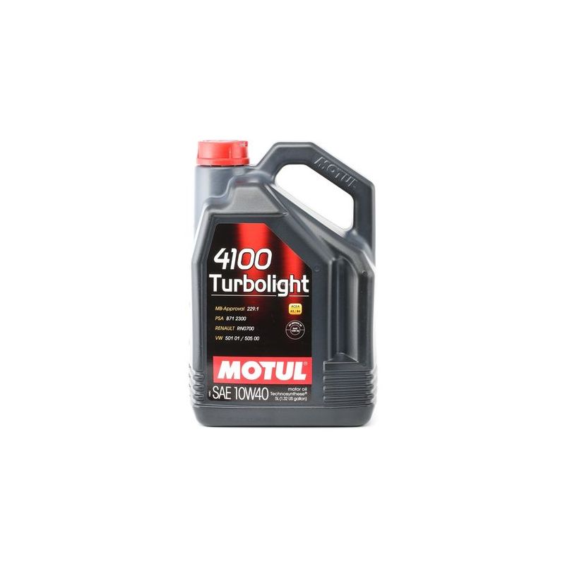 MOTUL 10W40 4100 TURBOLIGHT 5 LITROS