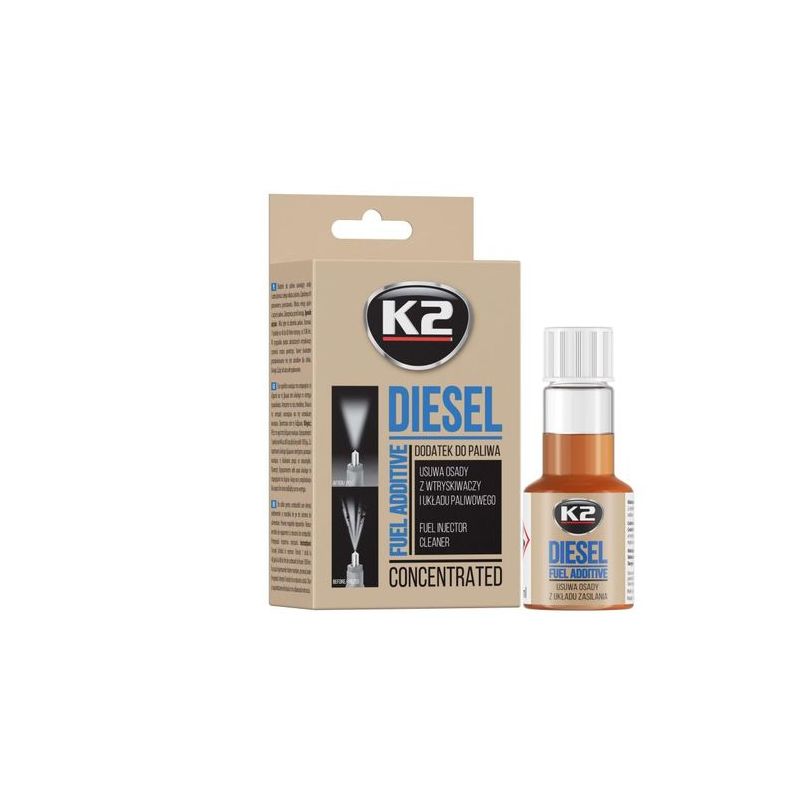 ADITIVO LIMPIA INYECTORES DIESEL K2 50ML