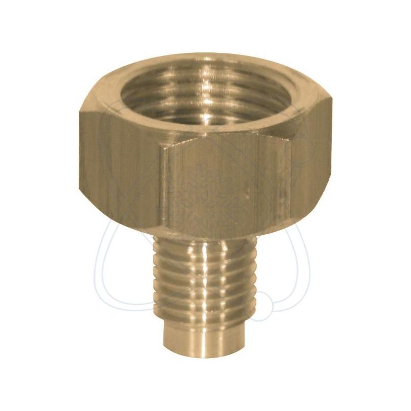 ADAPTADOR DE ENVASE DE REFIGERANTE R-12 / R-134a BP / AP