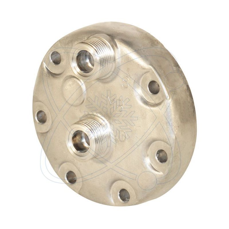 CULATA COMPRESOR SANDEN SD7 HORIZONTAL ROTALOCK
