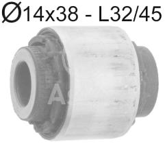 ASLYX AS202721 - SILENTBLOC EXTERIOR TIRANTE TRANSV