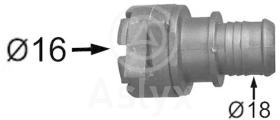 ASLYX AS502185 - ADAPTADOR CONECTOR MGTOS 16MMPSA-FO