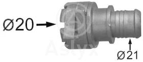 ASLYX AS502186 - ADAPTADOR CONECTOR MGTOS 20MMPSA-FO