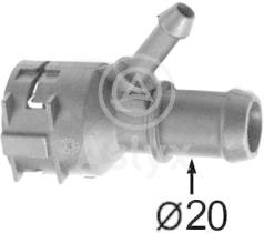 ASLYX AS502223 - CONECTOR RECTO PIPETA VW