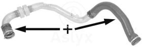 ASLYX AS509711 - JGO TUBOS DE TURBO A INTERCOOLER LA