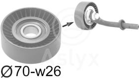 ASLYX AS521248 - RODILLO TENSOR CORREA BMW DIESEL 70