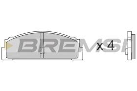 BREMSI BP2003 - PASTIGLIE FRENO - BRAKE PADS