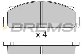 BREMSI BP2004 - PASTIGLIE FRENO - BRAKE PADS