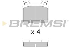 BREMSI BP2009 - PASTIGLIE FRENO - BRAKE PADS