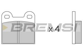 BREMSI BP2010 - PASTIGLIE FRENO - BRAKE PADS