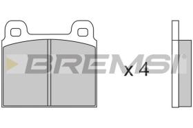 BREMSI BP2011 - PASTIGLIE FRENO - BRAKE PADS