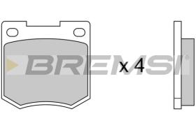 BREMSI BP2020 - PASTIGLIE FRENO - BRAKE PADS