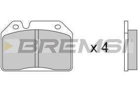 BREMSI BP2027 - PASTIGLIE FRENO - BRAKE PADS