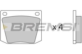 BREMSI BP2031 - PASTIGLIE FRENO - BRAKE PADS