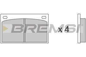 BREMSI BP2035 - PASTIGLIE FRENO - BRAKE PADS