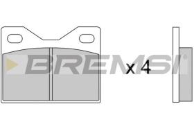 BREMSI BP2041 - PASTIGLIE FRENO - BRAKE PADS