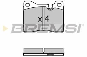 BREMSI BP2043 - PASTIGLIE FRENO - BRAKE PADS
