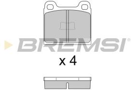BREMSI BP2054 - PASTIGLIE FRENO - BRAKE PADS