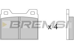 BREMSI BP2062 - PASTIGLIE FRENO - BRAKE PADS