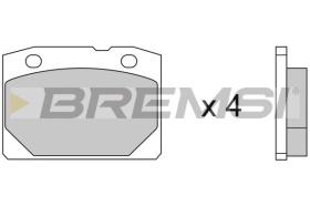 BREMSI BP2065 - PASTIGLIE FRENO - BRAKE PADS
