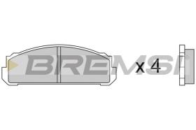 BREMSI BP2076 - PASTIGLIE FRENO - BRAKE PADS