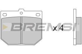 BREMSI BP2078 - PASTIGLIE FRENO - BRAKE PADS