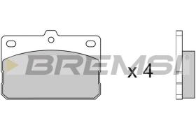 BREMSI BP2079 - PASTIGLIE FRENO - BRAKE PADS