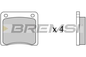 BREMSI BP2081 - PASTIGLIE FRENO - BRAKE PADS