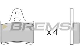 BREMSI BP2087 - PASTIGLIE FRENO - BRAKE PADS