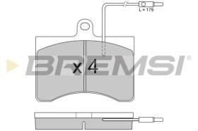 BREMSI BP2094 - PASTIGLIE FRENO - BRAKE PADS