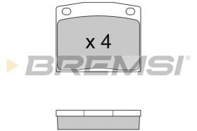 BREMSI BP2095 - PASTIGLIE FRENO - BRAKE PADS