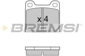 BREMSI BP2096 - PASTIGLIE FRENO - BRAKE PADS