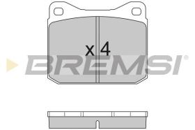 BREMSI BP2097 - PASTIGLIE FRENO - BRAKE PADS