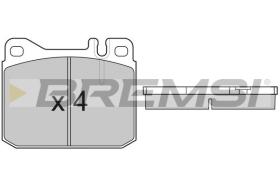 BREMSI BP2108 - PASTIGLIE FRENO - BRAKE PADS