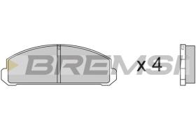 BREMSI BP2123 - PASTIGLIE FRENO - BRAKE PADS
