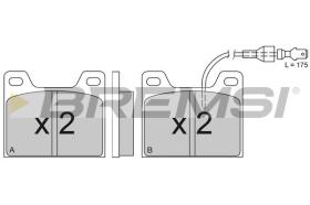 BREMSI BP2129 - PASTIGLIE FRENO - BRAKE PADS