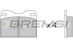 BREMSI BP2135 - PASTIGLIE FRENO - BRAKE PADS