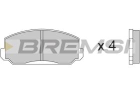 BREMSI BP2150 - PASTIGLIE FRENO - BRAKE PADS