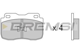 BREMSI BP2156 - PASTIGLIE FRENO - BRAKE PADS