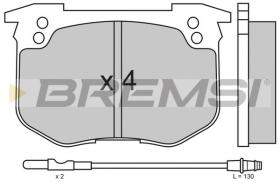 BREMSI BP2159 - PASTIGLIE FRENO - BRAKE PADS