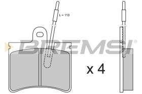 BREMSI BP2161 - PASTIGLIE FRENO - BRAKE PADS